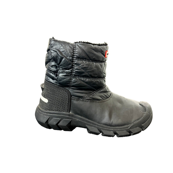 Hunter Big Kids Intrepid Nebula Snow Boots Black - Picture 9 of 14